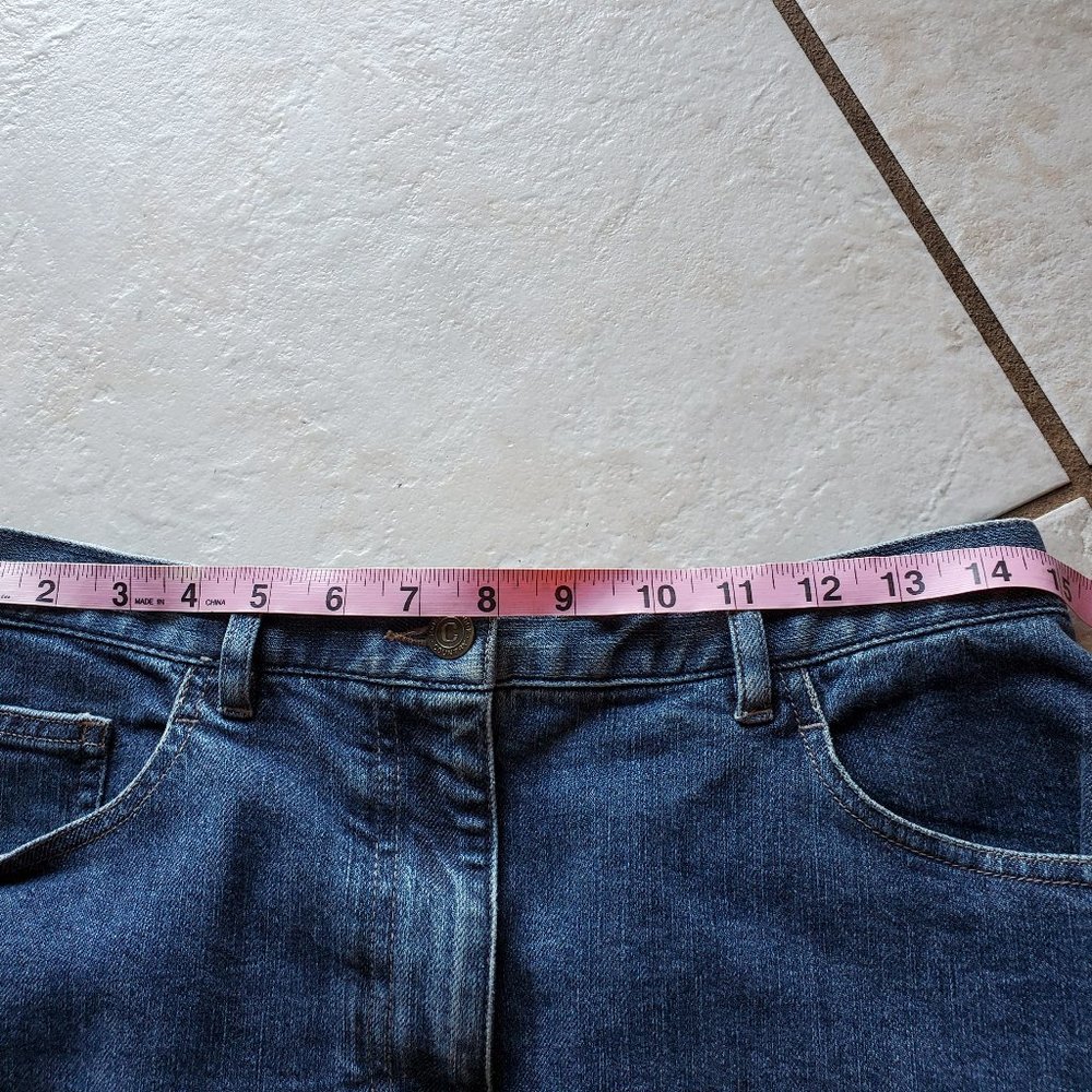 Jones New York Country Denim Jean Skirt Size 8 - Picture 6 of 8